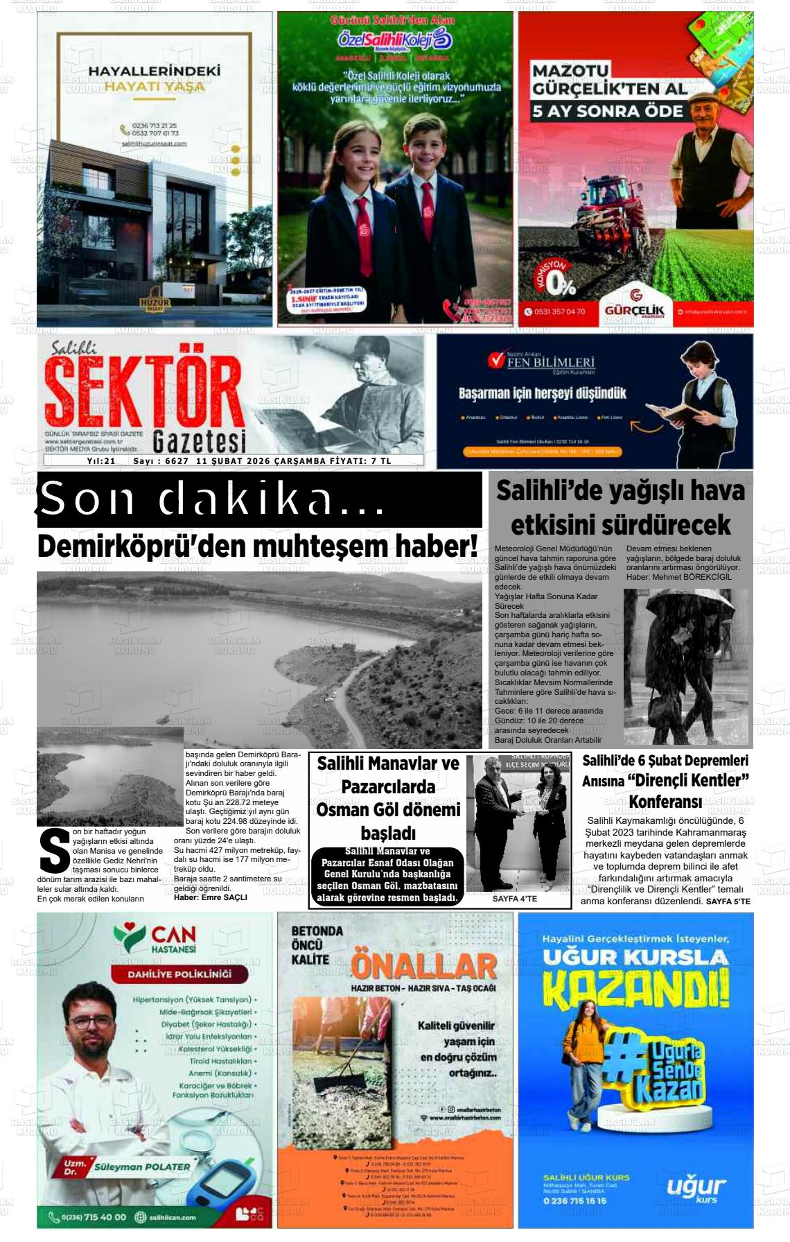 SALİHLİ SEKTÖR Gazetesi