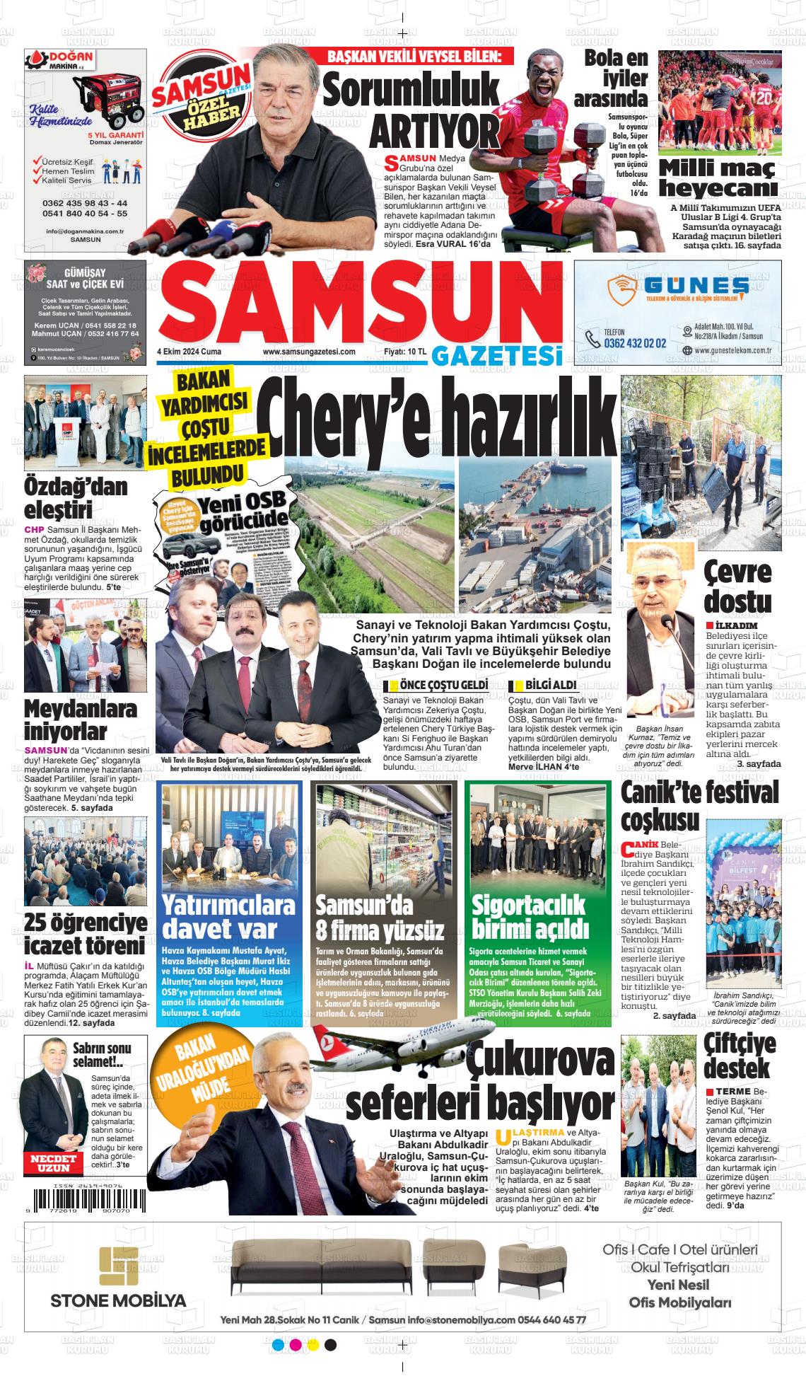 SAMSUN Gazetesi