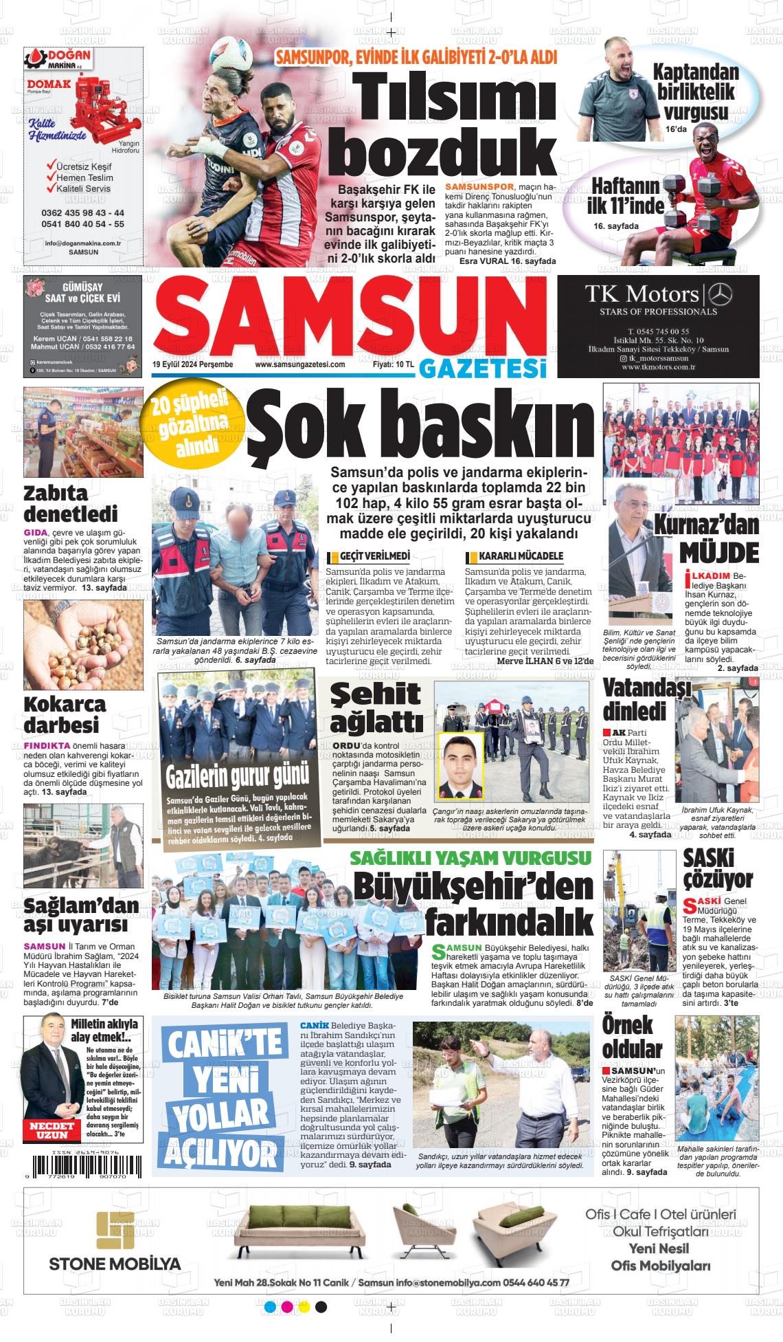 SAMSUN Gazetesi