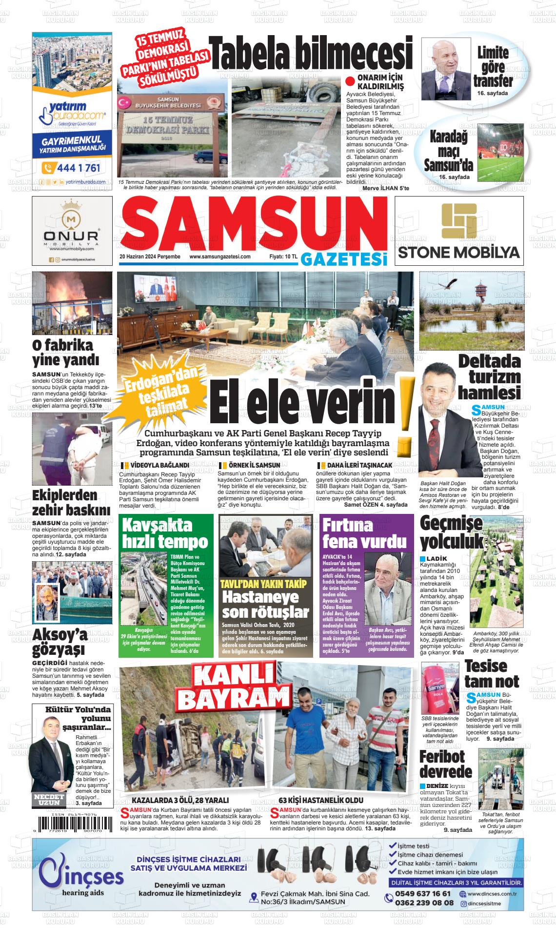 SAMSUN Gazetesi