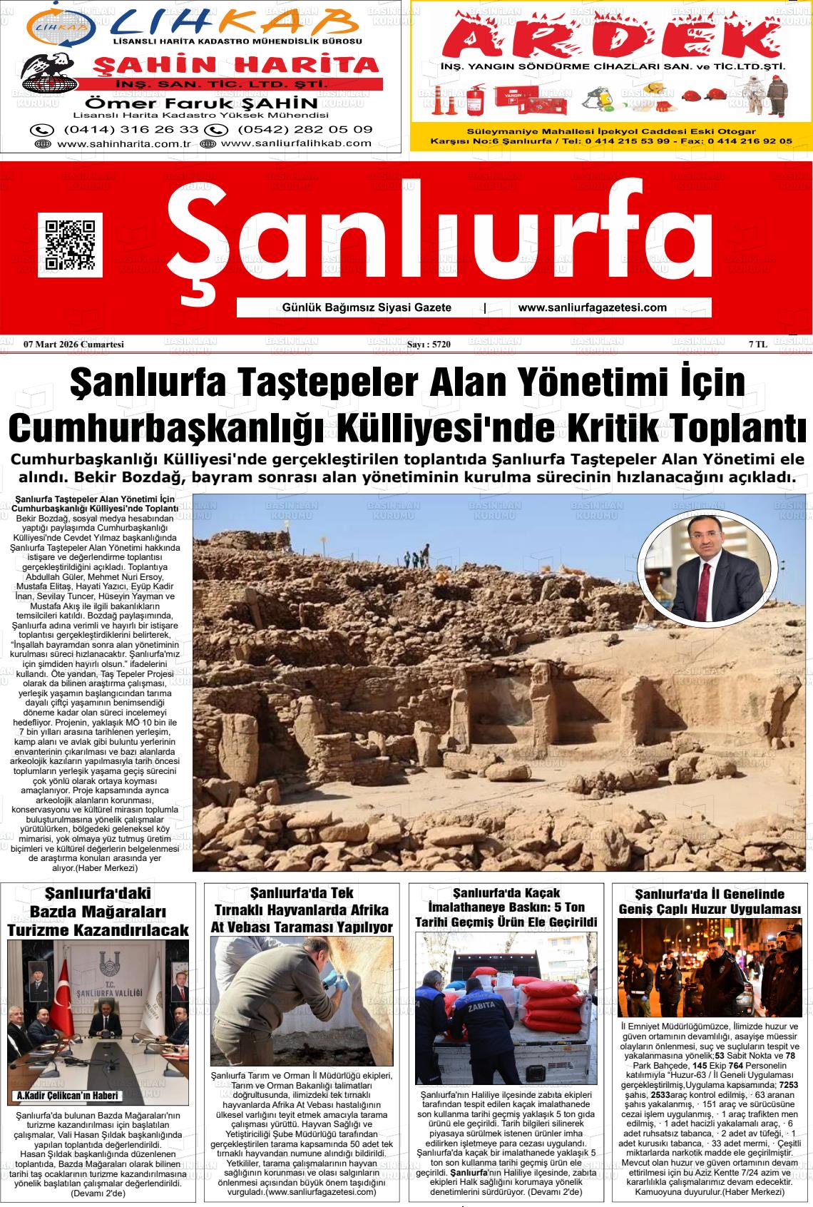 ŞANLIURFA Gazetesi