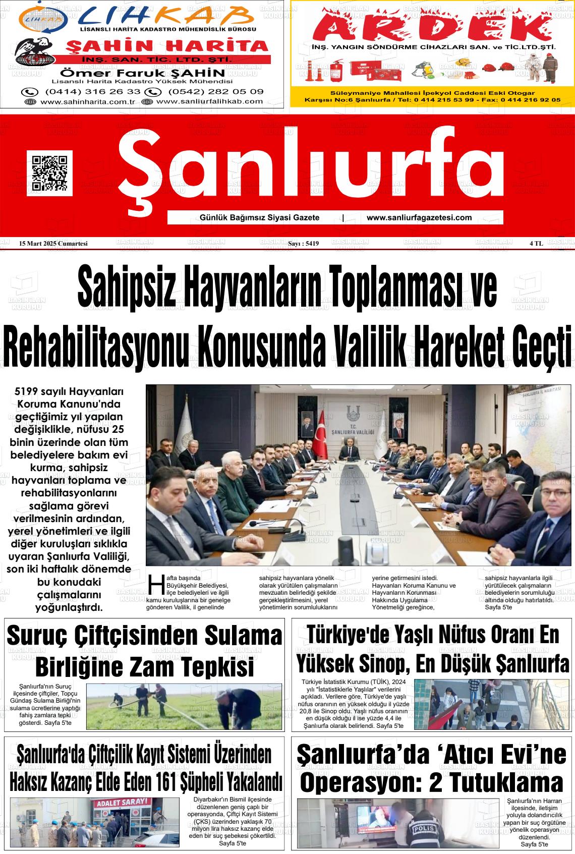 ŞANLIURFA Gazetesi