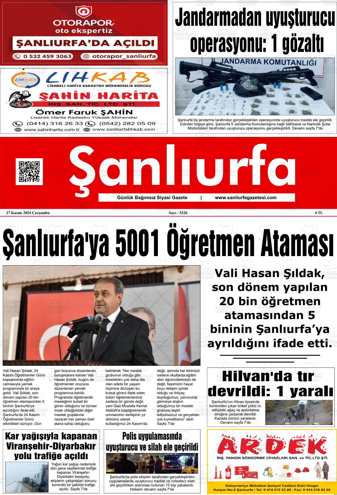 ŞANLIURFA Gazetesi