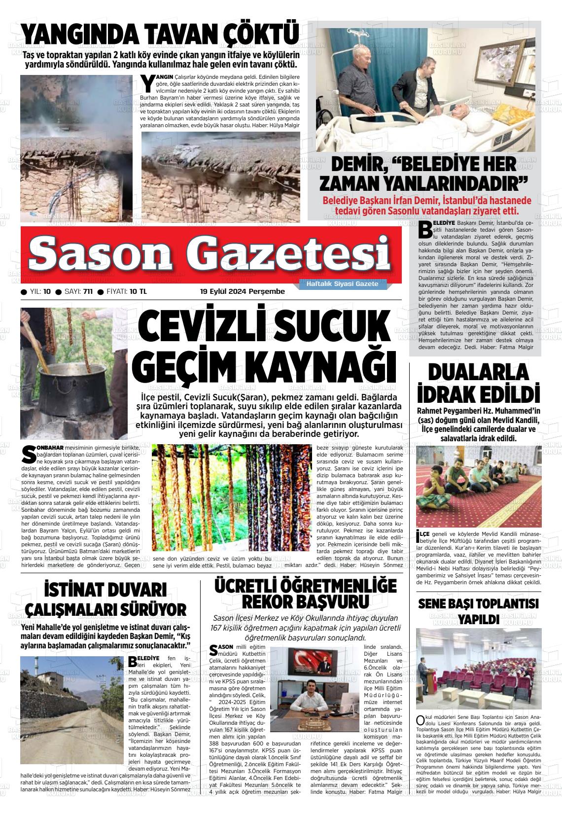 SASON Gazetesi