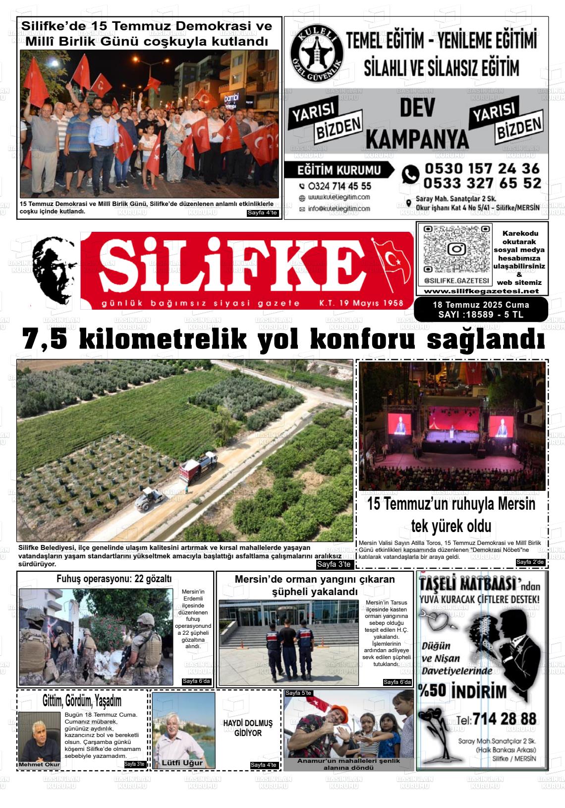 SİLİFKE Gazetesi