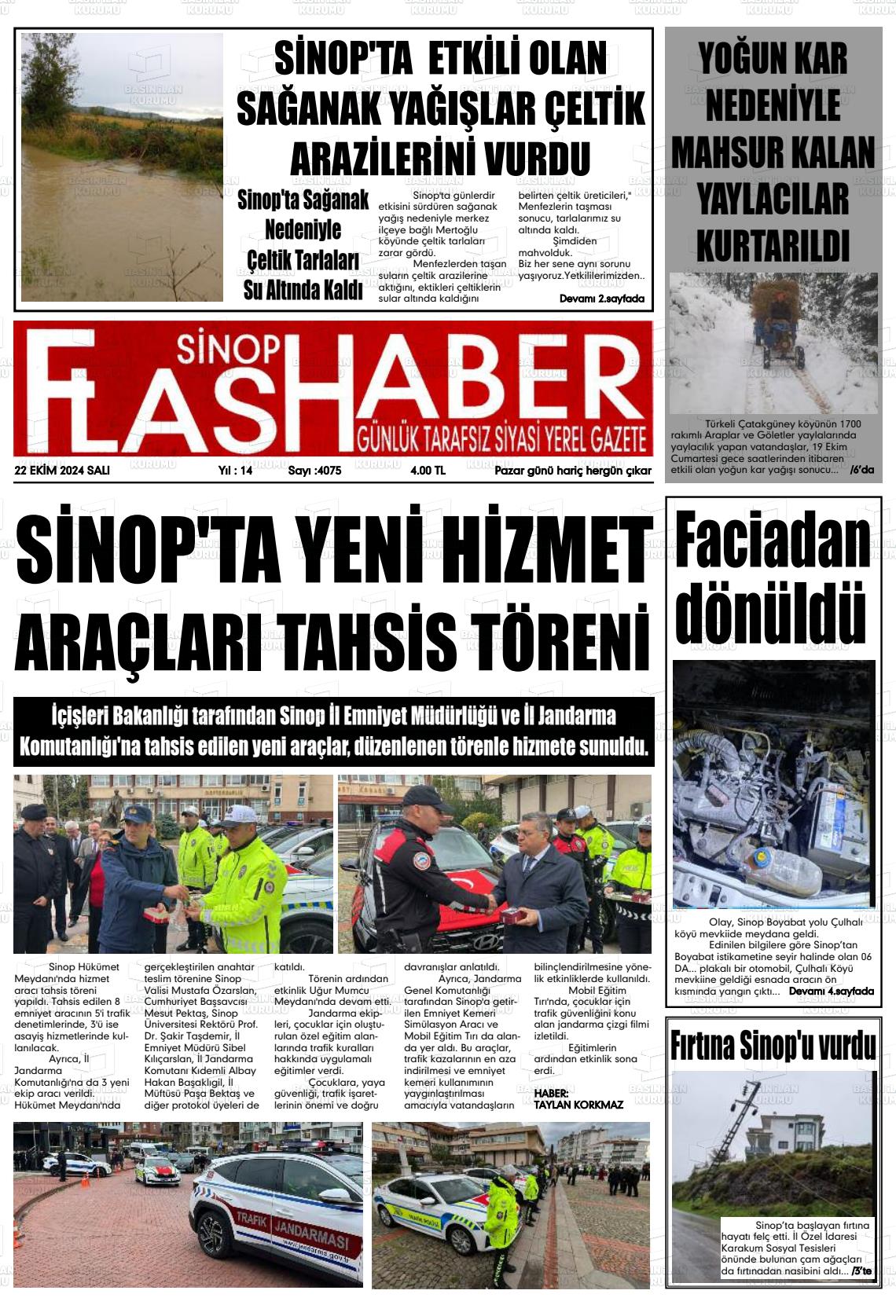 SİNOP FLASHABER Gazetesi