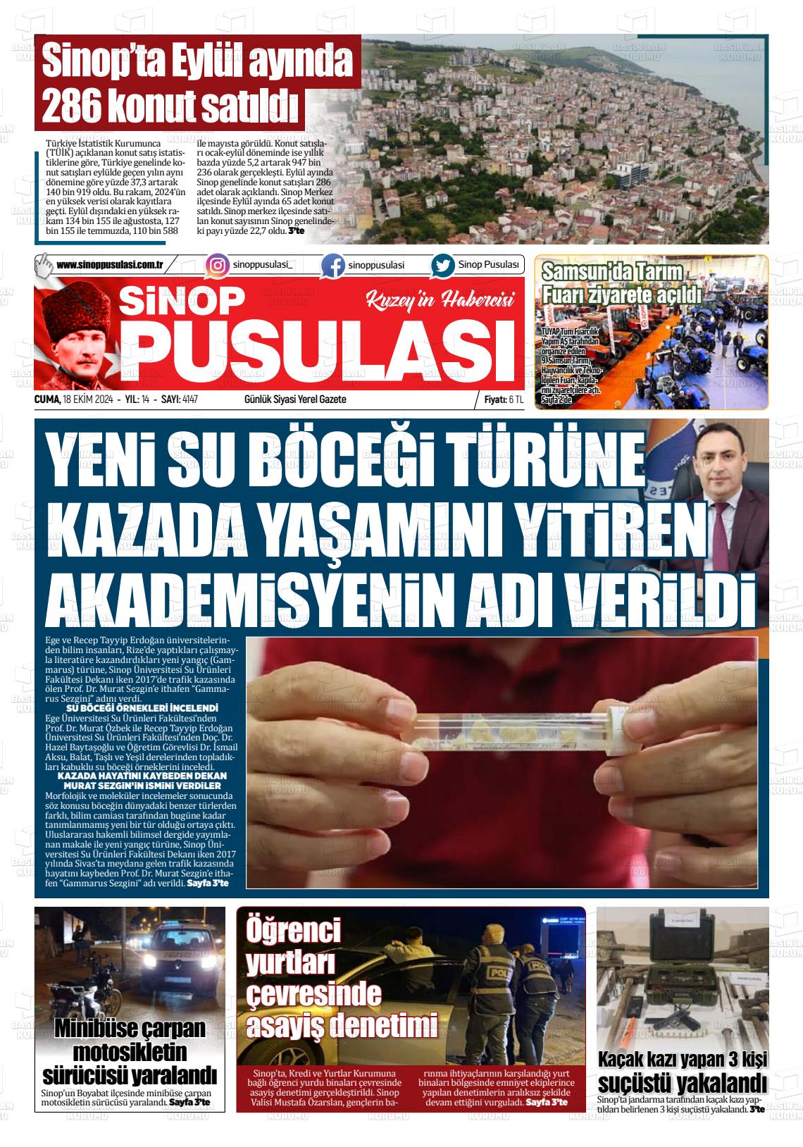 SİNOP PUSULASI Gazetesi