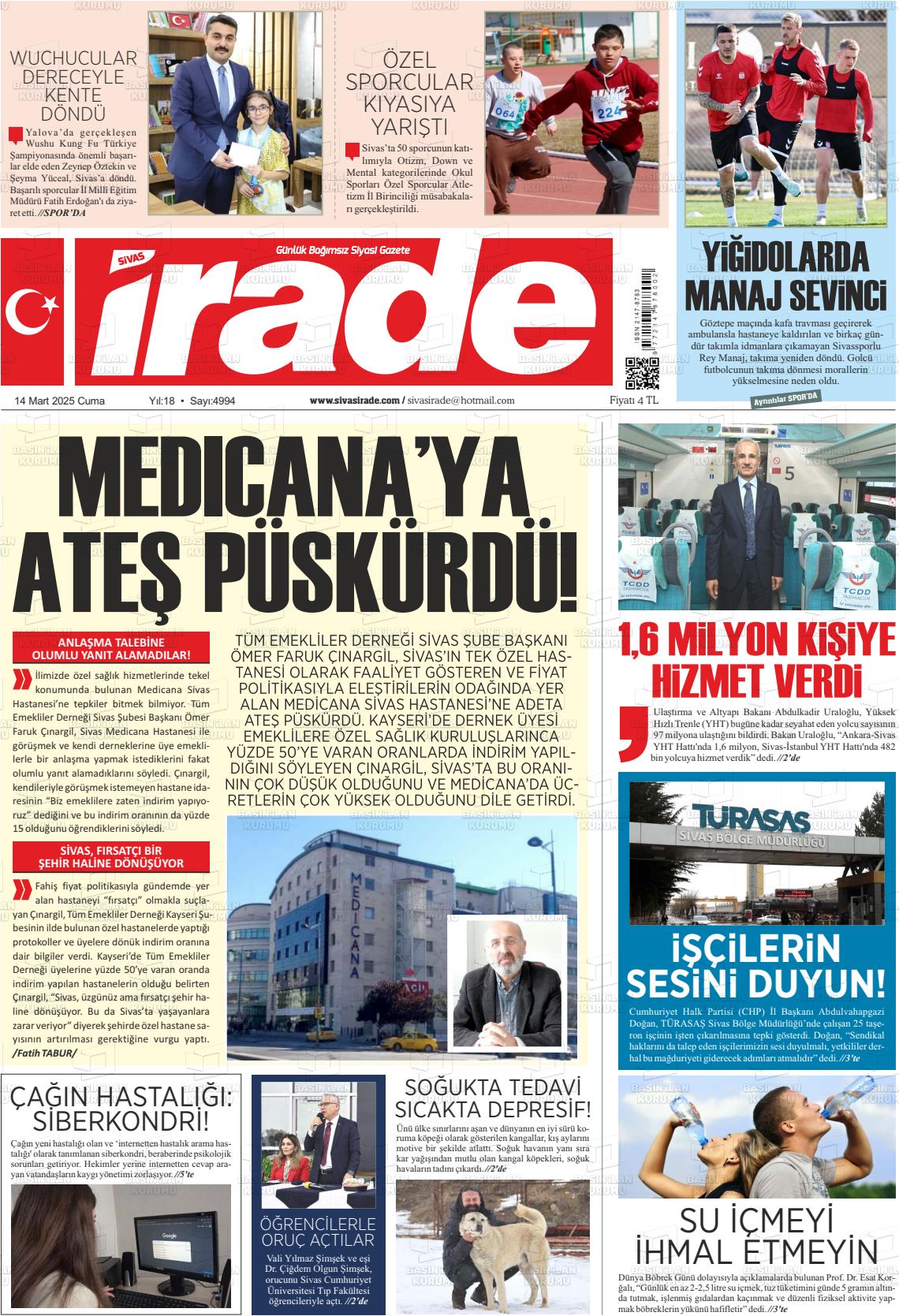 SİVAS İRADE Gazetesi