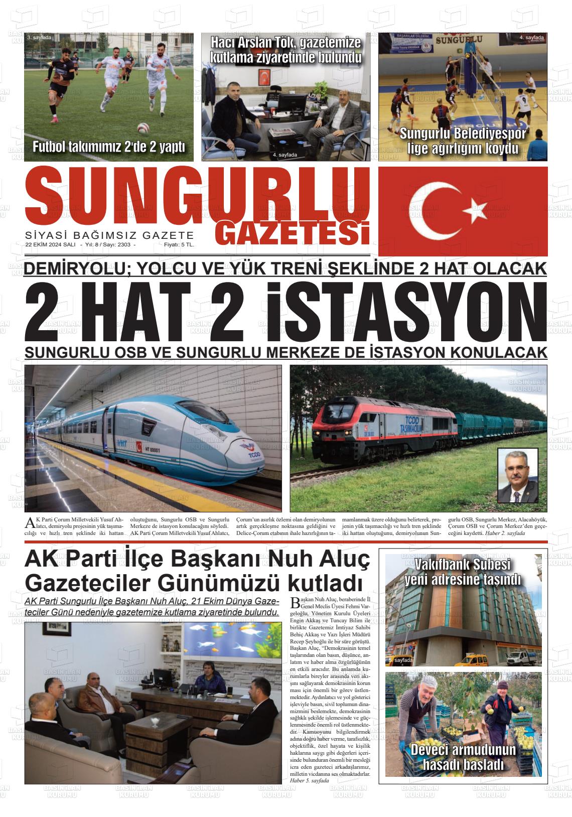 SUNGURLU Gazetesi