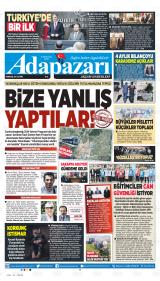 ADAPAZARI AKŞAM HABERLERİ Gazetesi