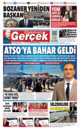 Akdeniz Gerçek gazetesi 1. sayfa