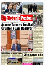 Akdeniz Postası gazetesi 1. sayfa
