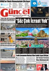 Aksaray Güncel gazetesi 1. sayfa