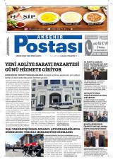 Akşehir Postası gazetesi 1. sayfa