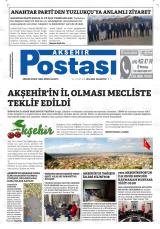 Akşehir Postası gazetesi 1. sayfa