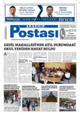 Akşehir Postası gazetesi 1. sayfa