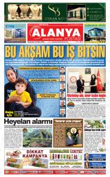 Alanya Postası gazetesi 1. sayfa