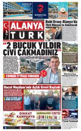 Alanyatürk gazetesi 1. sayfa