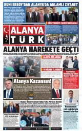 Alanyatürk gazetesi 1. sayfa
