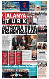 Alanyatürk gazetesi 1. sayfa