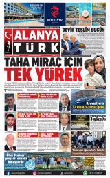 Alanyatürk gazetesi 1. sayfa