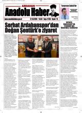 Anadolu Haber gazetesi 1. sayfa