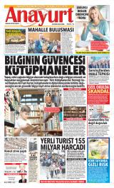 Anayurt gazetesi 1. sayfa