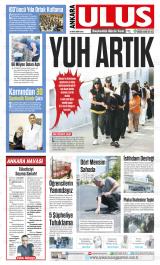 Ankara Ulus gazetesi 1. sayfa