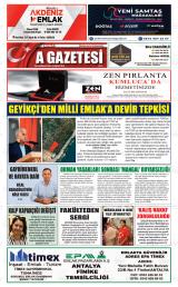 ANTALYA A GAZETESİ Gazetesi