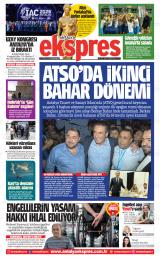 Antalya Ekspres gazetesi 1. sayfa