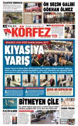 Antalya Körfez gazetesi 1. sayfa