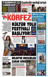 Antalya Körfez gazetesi 1. sayfa