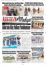 Ardahan Medya gazetesi 1. sayfa