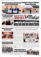 Ardahan Medya gazetesi 1. sayfa