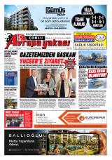 Avrupa Yakası gazetesi 1. sayfa