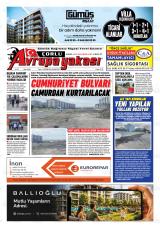 Avrupa Yakası gazetesi 1. sayfa