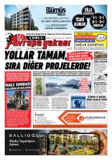 Avrupa Yakası gazetesi 1. sayfa