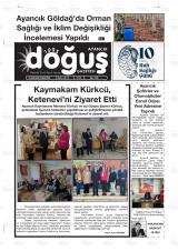 Ayancık Doğuş gazetesi 1. sayfa