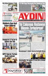 Aydın Osmaniye gazetesi 1. sayfa