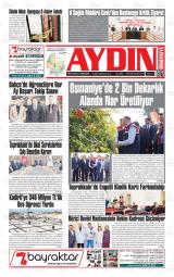 Aydın Osmaniye gazetesi 1. sayfa