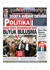 Balıkesir Politika gazetesi 1. sayfa