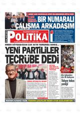 Balıkesir Politika gazetesi 1. sayfa