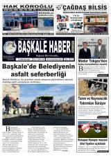 Başkale Haber gazetesi 1. sayfa