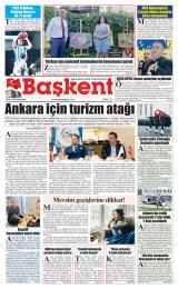 Başkent gazetesi 1. sayfa