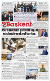 Başkent gazetesi 1. sayfa