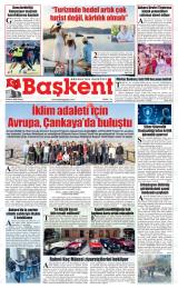 Başkent gazetesi 1. sayfa