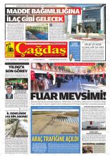 Batman Çağdaş gazetesi 1. sayfa