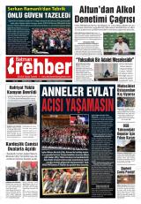 Batman Rehber gazetesi 1. sayfa