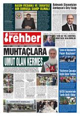 Batman Rehber gazetesi 1. sayfa