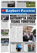 Bayburt gazetesi 1. sayfa